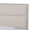 Baxton Studio Ansa Beige Upholstered Queen Size Bed 159-9756 - alternate 3